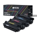 Multipack (4) Toners CMYK (Cyaan/Magenta/Geel/Zwart) Compatibel met HP Color LaserJet Canon i-Sensys, imageCLASS - Vervangt 508X (CF361X) / CRG-040H (0459C001)